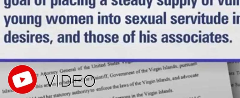 Kuvia Jeffrey Epsteiniin liittyvistä juridista dokumenteista